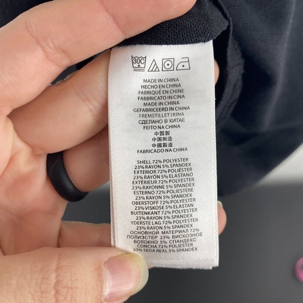 Michael Michael Kors Women's Sequin Mini Dress Size 6 Black LBD Little Black - Picture 3 of 7